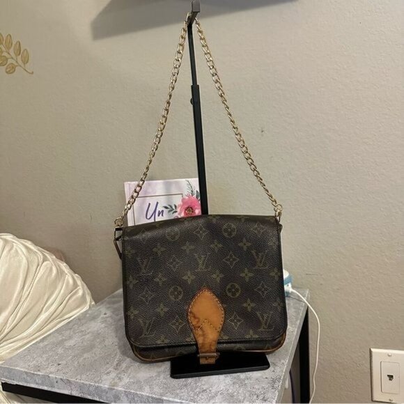 Louis Vuitton LV Monogram Cartouchière MM Vintage - Picture 1 of 16